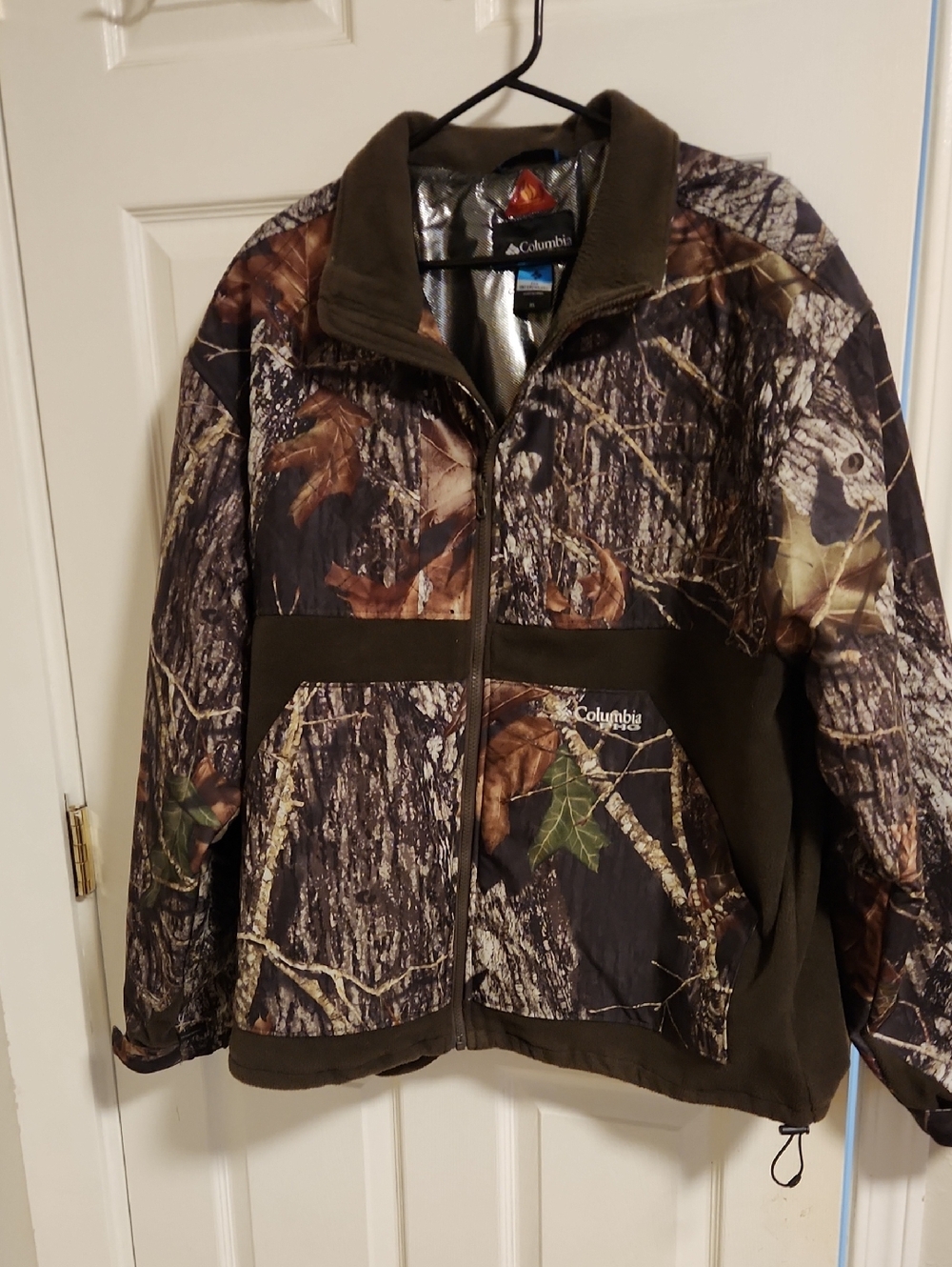 Columbia Men's Brown Camo Performance Full-Zip Jacket